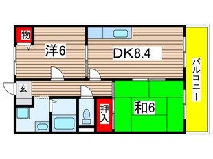 フォレスト武庫元町の物件間取画像